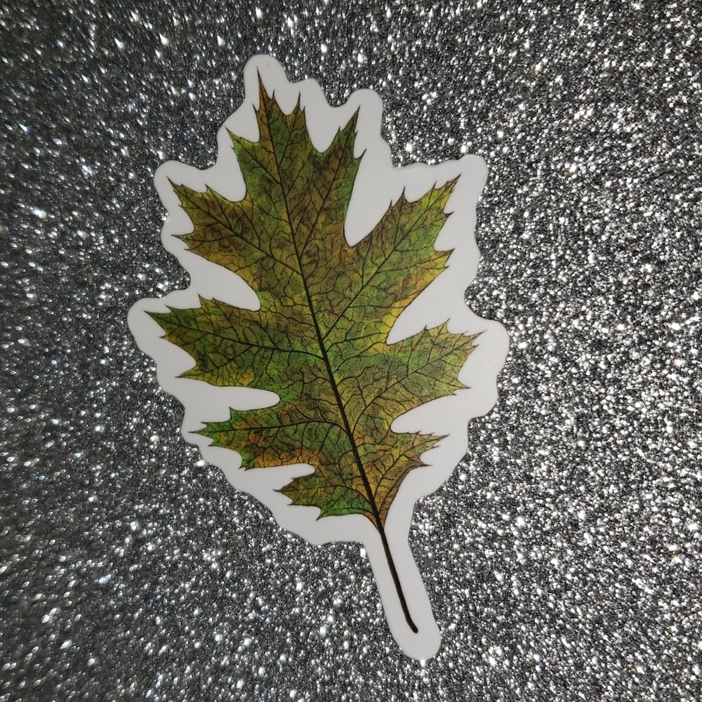 NATURE FLOWER WATERPOOF Sticker leaf